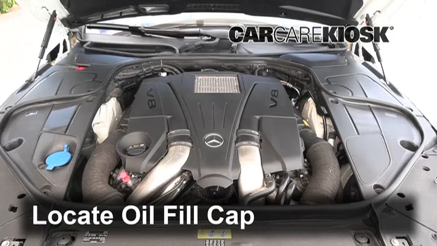 2014 Mercedes-Benz S550 4.6L V8 Turbo Huile